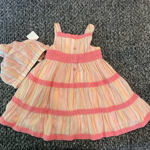 SOLD NWT Greendog Summer Dress with Bloomers 12 months - Picture 2 of 5